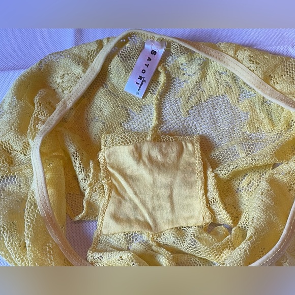 SATORI INTIMATES SET of 1 lace Panties: Medium size, 1 lace Camisole: Large size - Picture 2 of 6